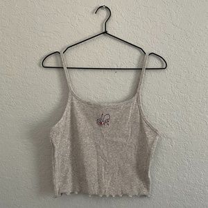Forever 21 Camisole with Embroidered Design